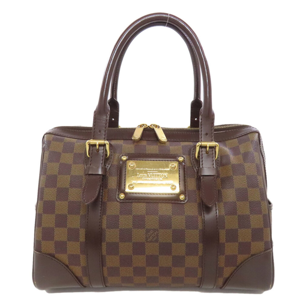 LOUIS VUITTON Brown Damier Canvas Boston Bag - Picture 11 of 11